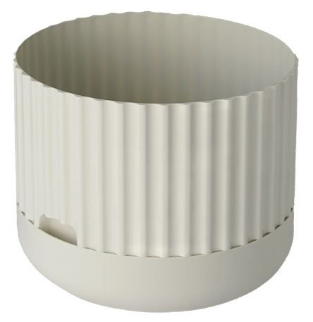 Кашпо Эффект 4,5л белый