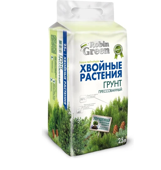 Грунт Робин Грин Хвойный прессованный,25л 