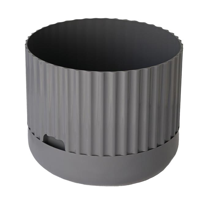 Кашпо Эффект 4,5л светло-серый