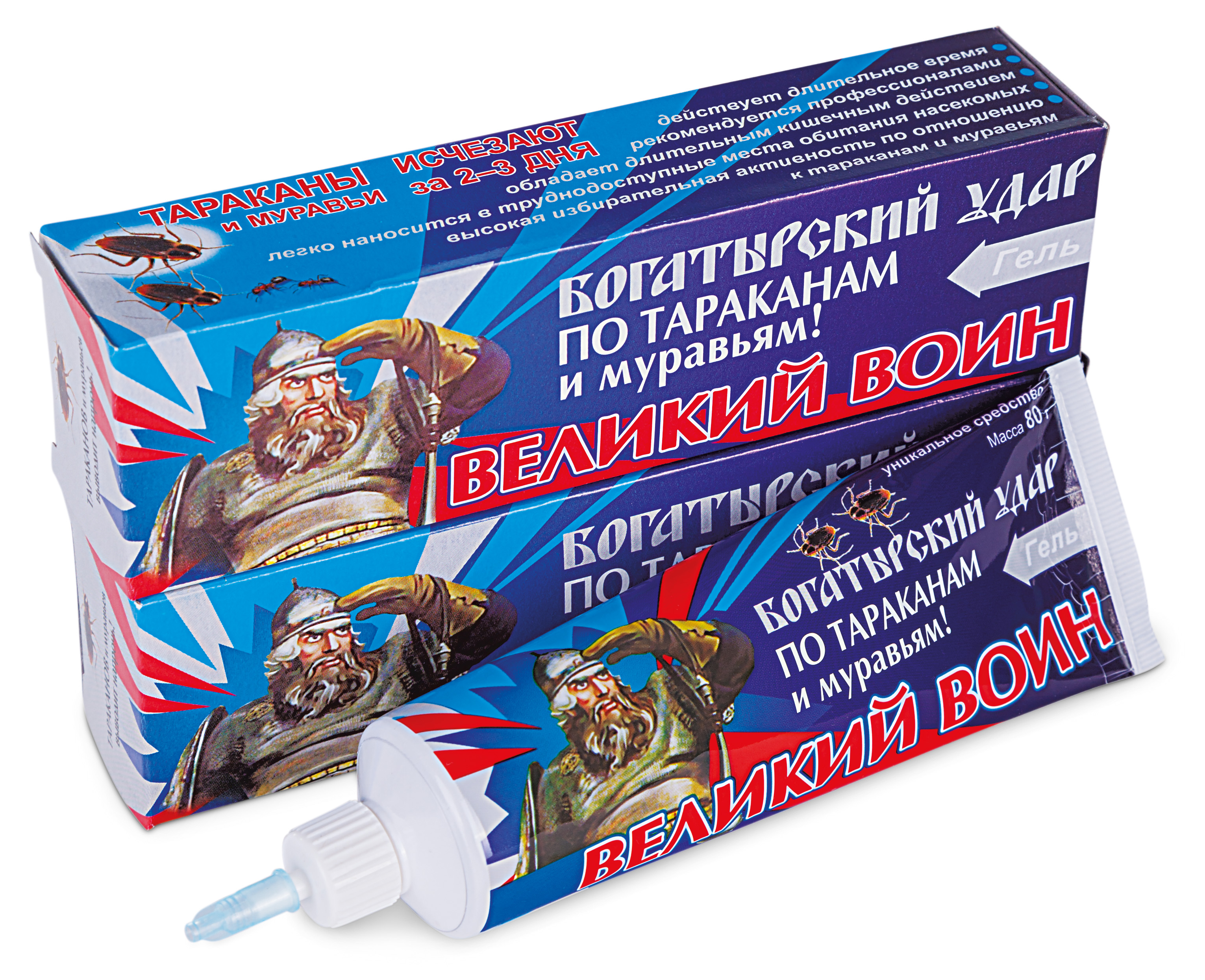 Гель Великий воин от муравьев,80гр 