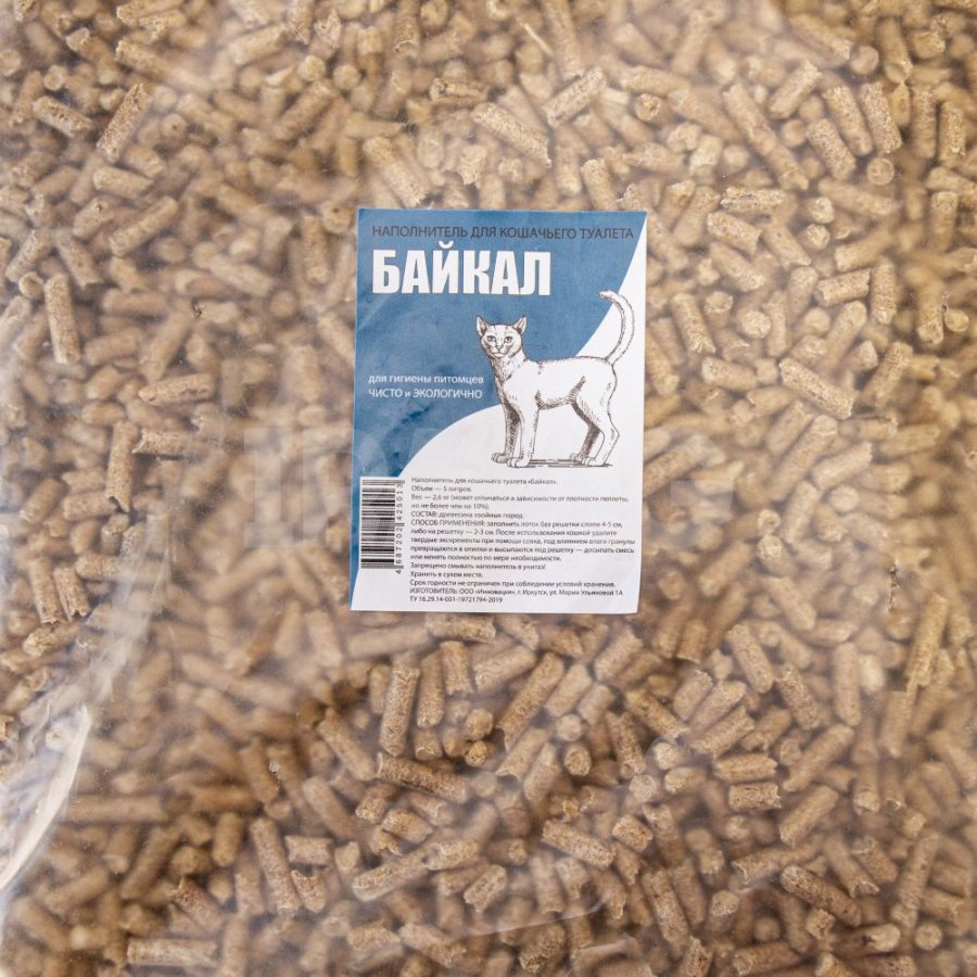 Наполнитель Байкал древесный,5л