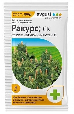 Ракурс от болезней хвойных растений,4мл